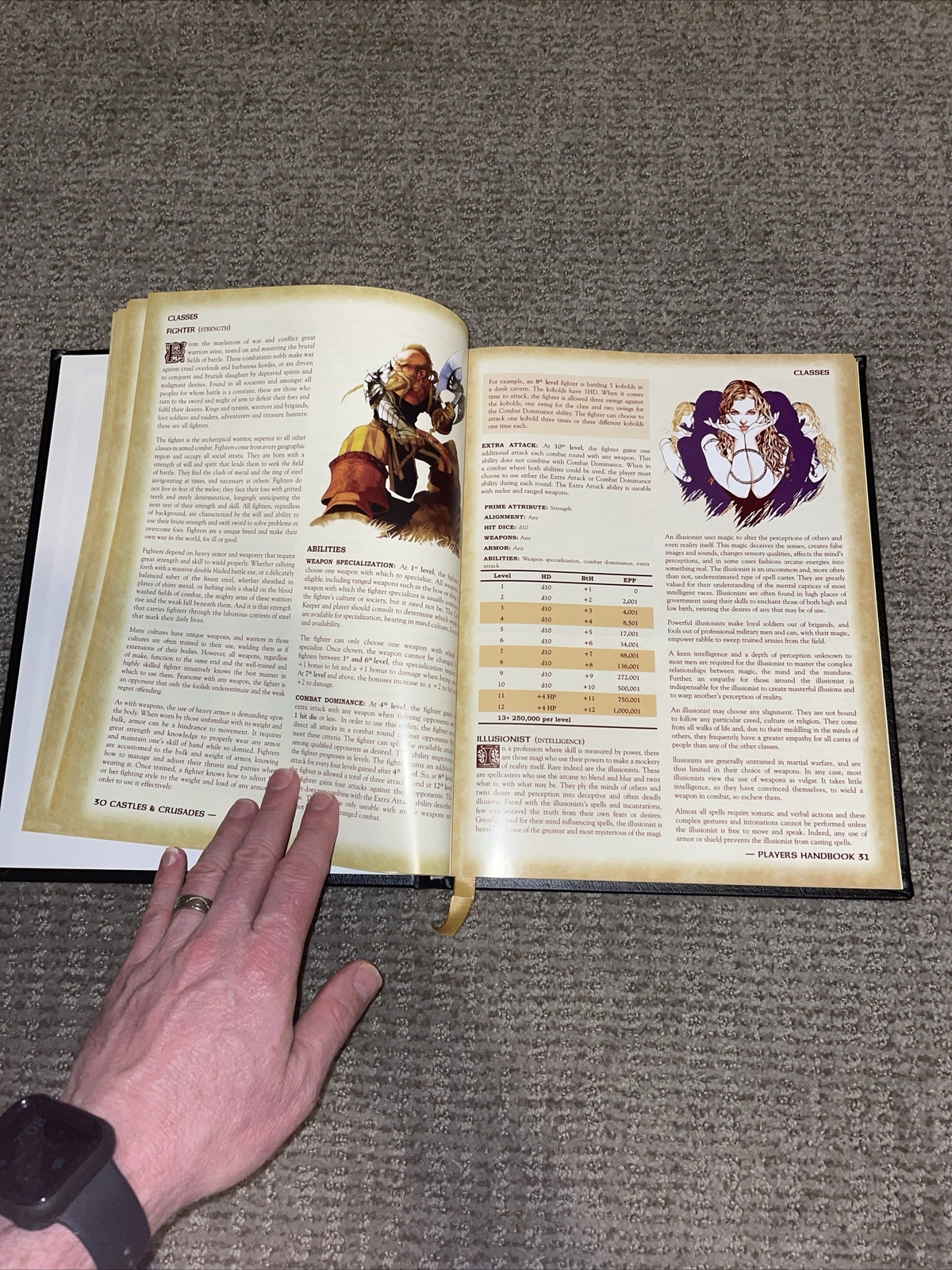 C&C Players Handbook – Special Signed Collector’s Edition (Castles Crusades 7th)