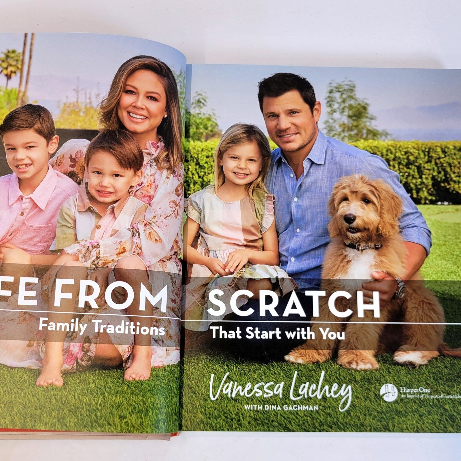Vanessa Lachey Life From Scratch Family Traditions Creative Ideas Book Hardcover