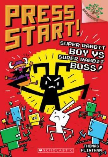Super Rabbit Boy vs. Super Rabbit Boss!: A Branches Book (Press Sta – GOOD