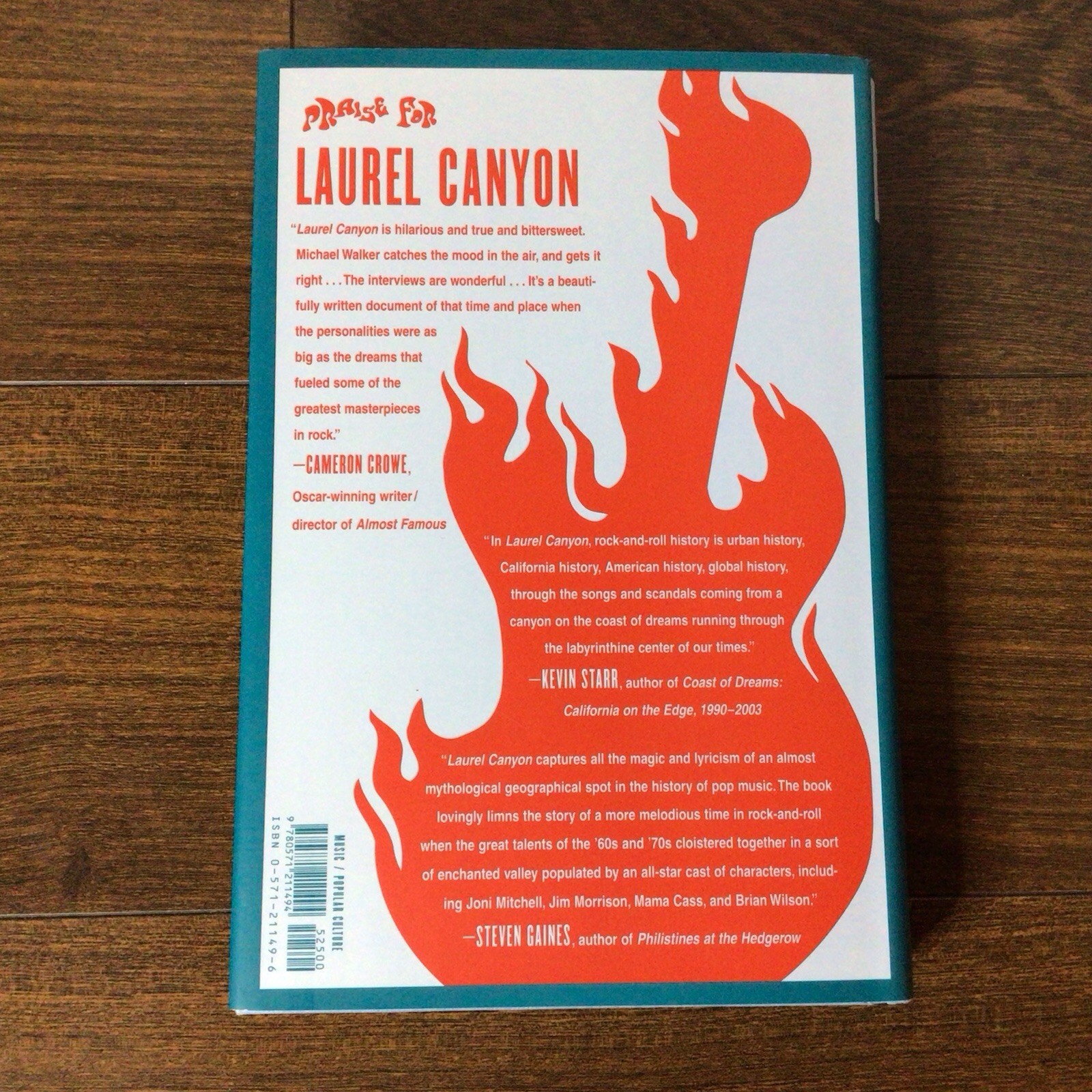 LAUREL CANYON Rock & Roll’s Legendary Neighborhood Book 1st Edition First Print