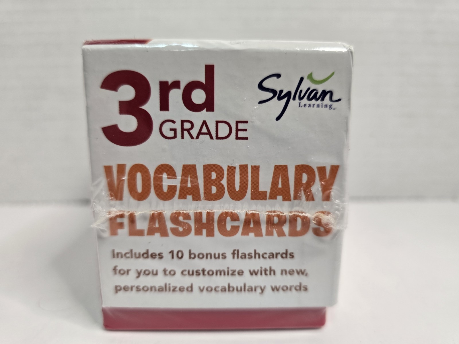 3rd Grade Vocabulary Flashcards: 240 Flashcards Sylvan Learning Cards New Sealed