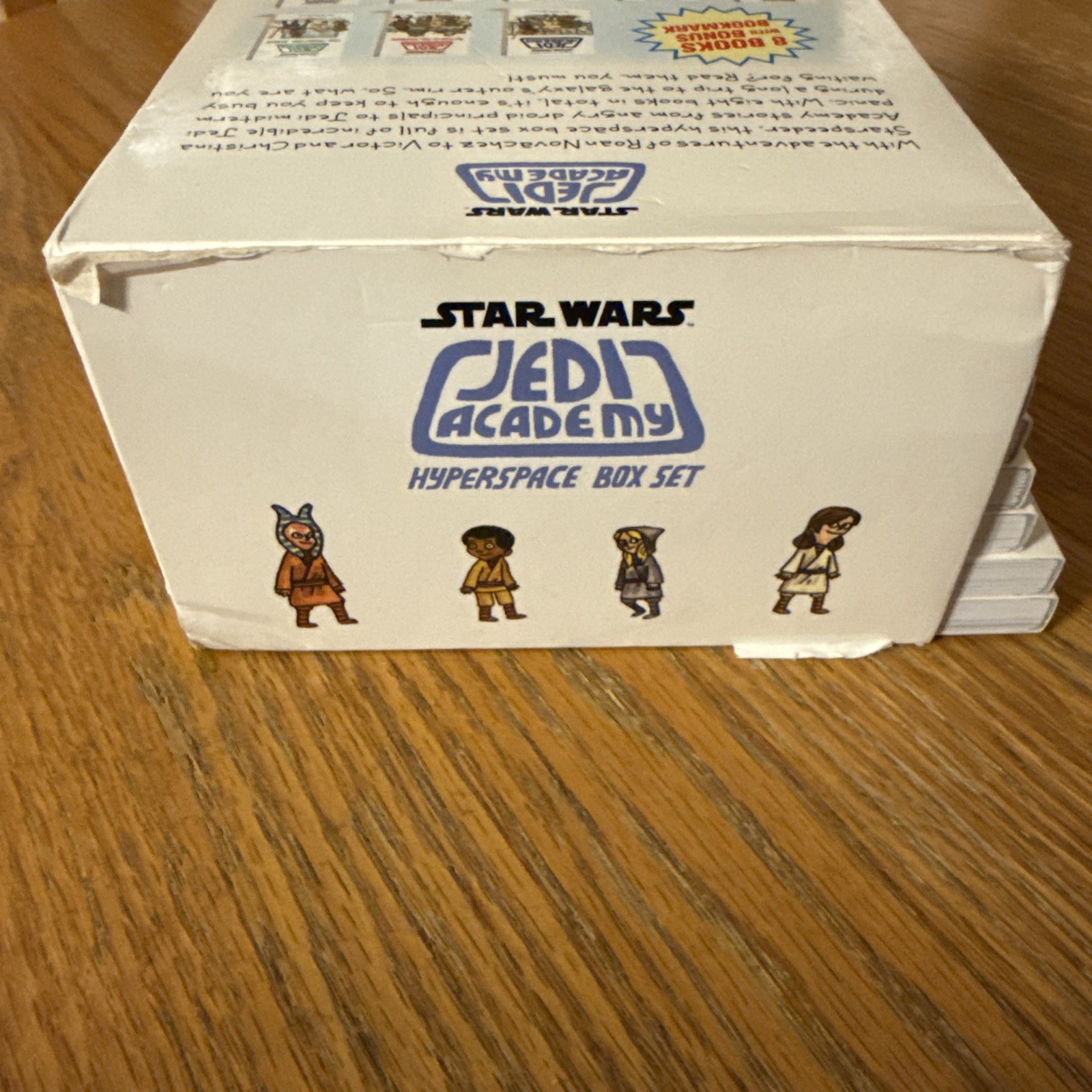 Star Wars Jedi Academy Hyperspace 8 Book Set, box and Lot 8 Books Scholastic