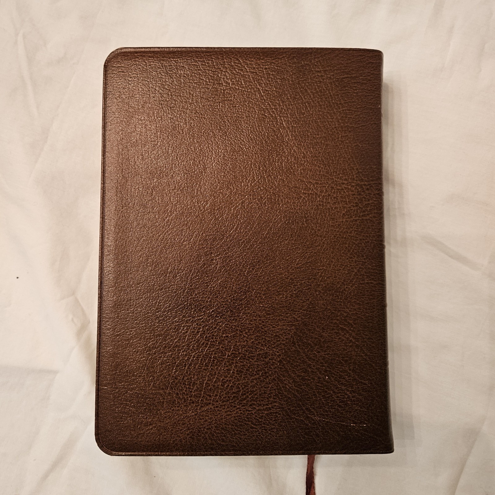 Ryrie Study Bible NASB Brown Leather 1978 Moody Press Charles C Ryrie Gold Edge