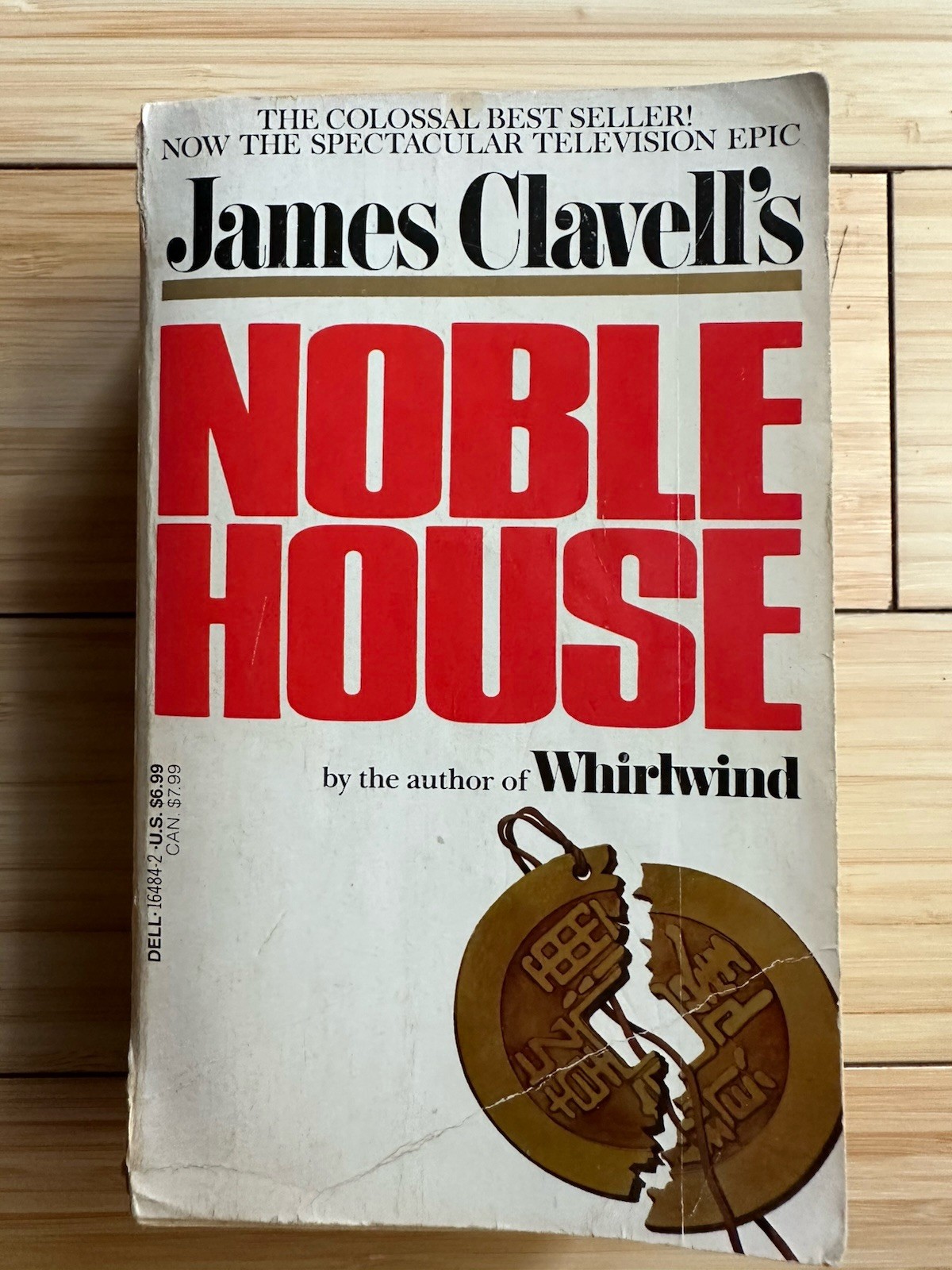 James Clavell : TAI-PAN & Noble House & WHIRLWIND (1986, Paperback) LOT OF 3
