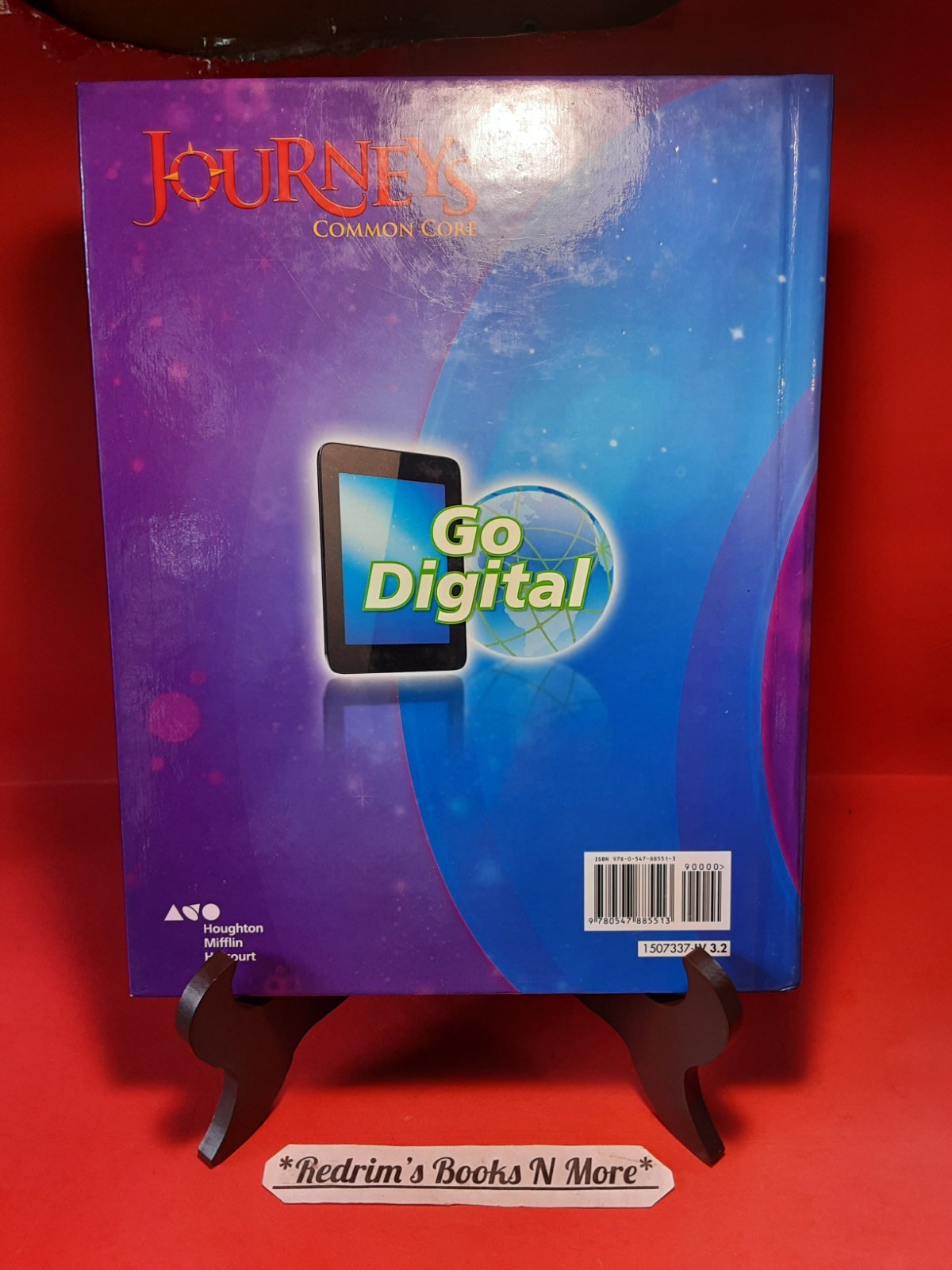 Journeys Common Core Textbook LV 3.2 Houghton Mifflin 2014 Hardcover VERY GOOD