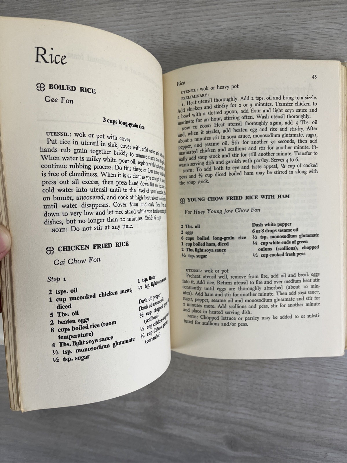 The Hong Kong Cookbook Arthur’ Lem & Dan Morris 1970 HC, Vintage Cookbook