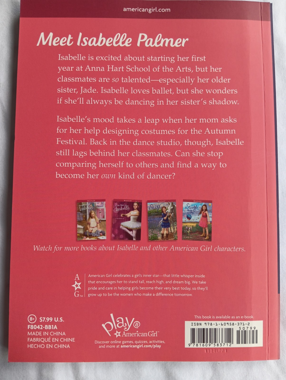 American Girl Lot Of 5 Paperback Books REBECCA, KIT, LANIE, ISABELLE & SAIGE