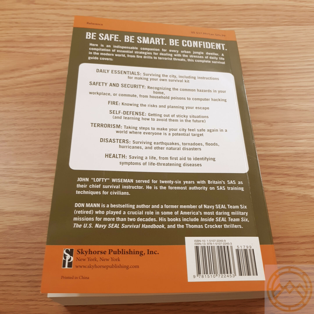 SAS Urban Survival Hand Book Terrorism Natural Disasters Home Invasion Everyday