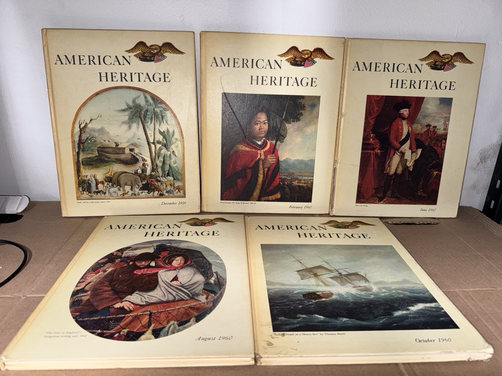 American Heritage Volume X, 1-6: Volume IX, 1-6: Vol XI, 1,2,4-6 Hardcover Sets
