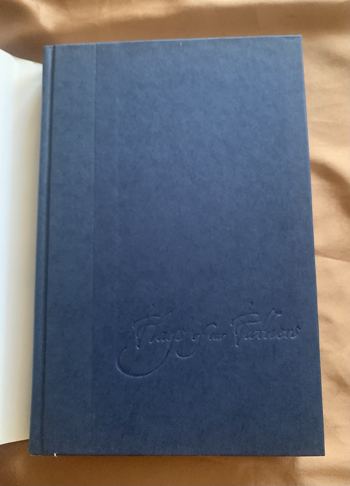 Flags of Our Fathers SIGNED by James Bradley (2000, HCDJ 1st ed)