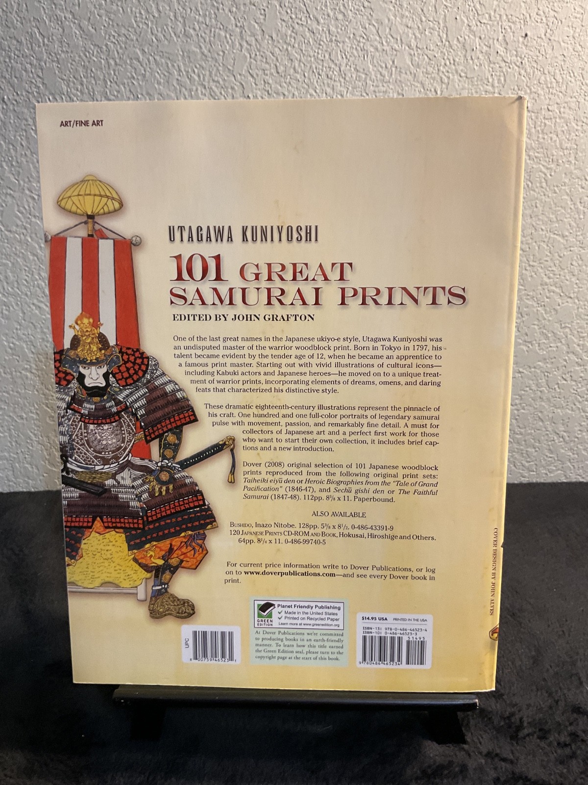 101 Great Samurai Prints by Utagawa Kuniyoshi (2008, Trade Paperback)