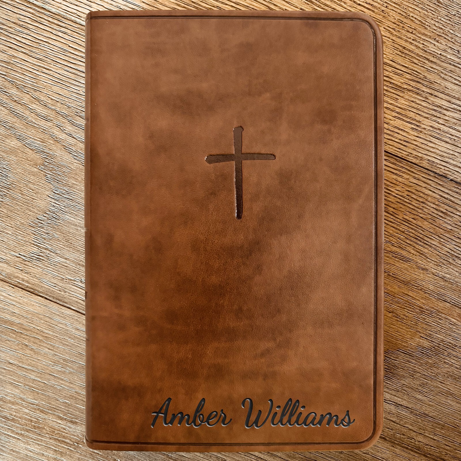 Custom KJV Bible with Name Engraved, Compact Holy Bible, Custom Name Engraved
