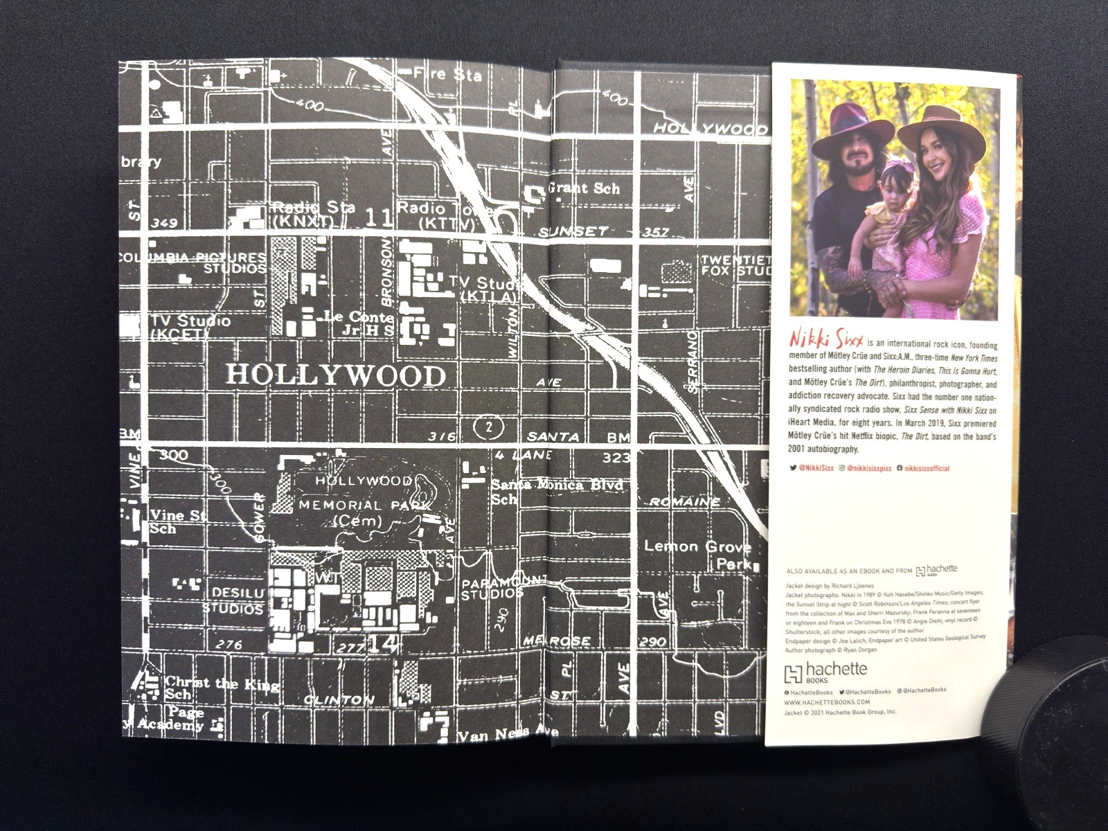 NIKKI SIXX SIGNED AUTOGRAPH BOOK Signed The First 21 How I Became 1st Edtiion
