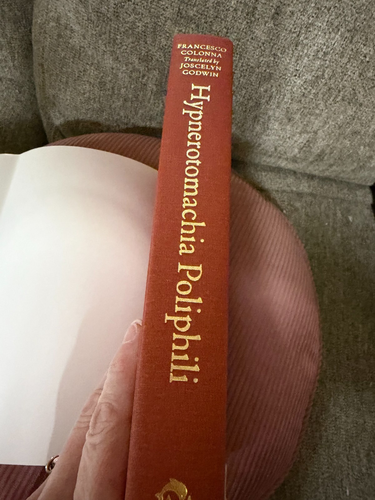 Hypnerotomachia Poliphili: The Strife of Love in a Dream HC Dust Jacket