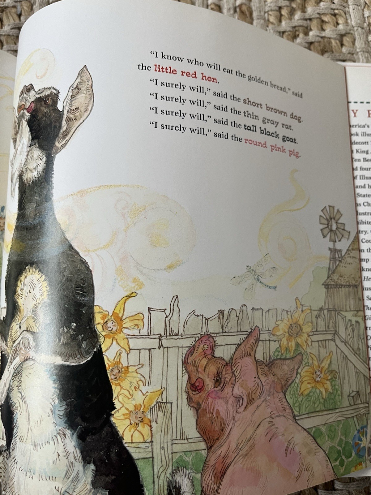 First Edition The Little Red Hen Jerry Pinkney Illustrated Hardcover 2006 Book