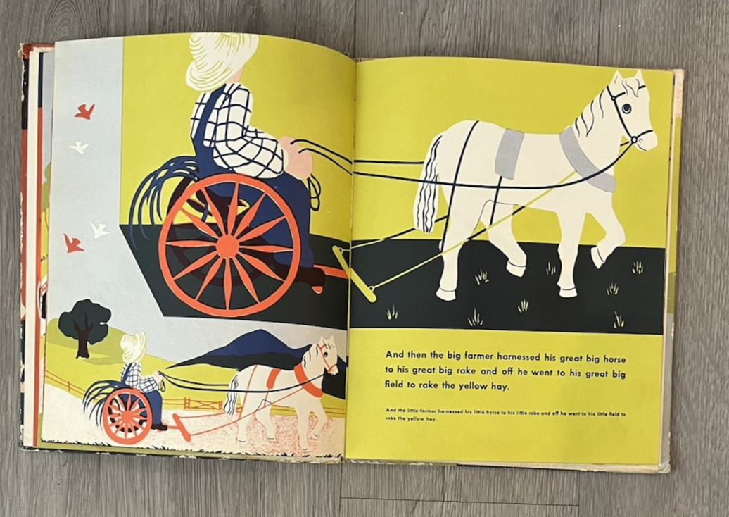 The Little Farmer ~ Margaret Wise Brown ~ Slobodkina ~ Hardback ~ 1948