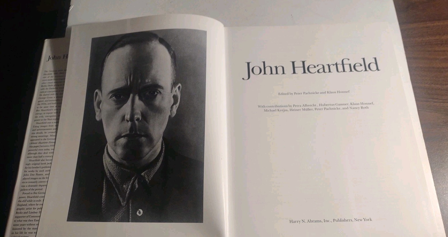 JOHN HEARTFIELD By Peter Pachnicke – Hardcover Book. Harry N. Abrams Inc.