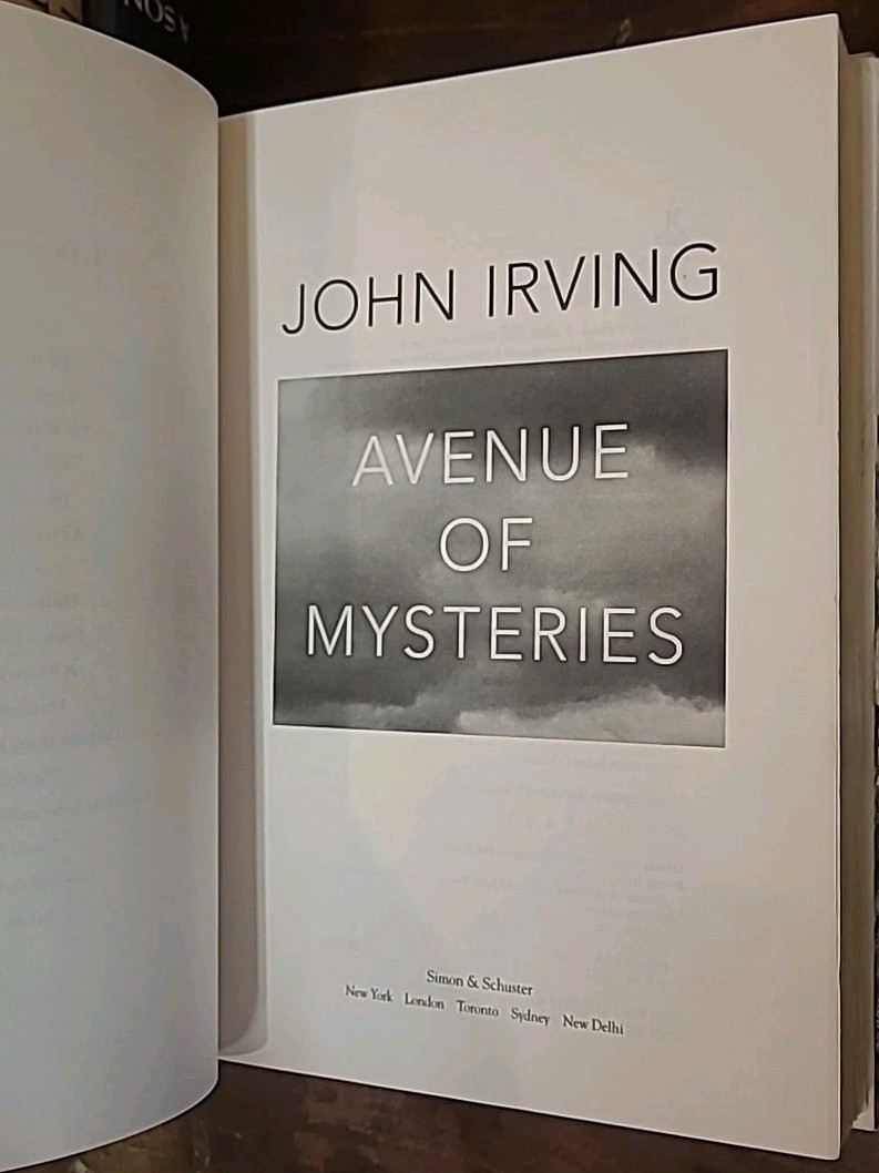 5 John Irving HC/DJ Books CIDER HOUSE RULES Son Circus WIDOW Avenue Fourth VGC