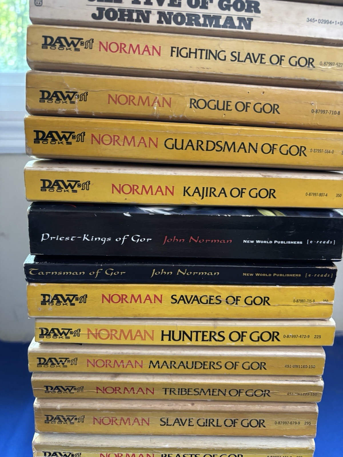 John Norman GOR Lot Of 21 – Nomads, Assassins, Beasts, Slave Girl & MORE!!