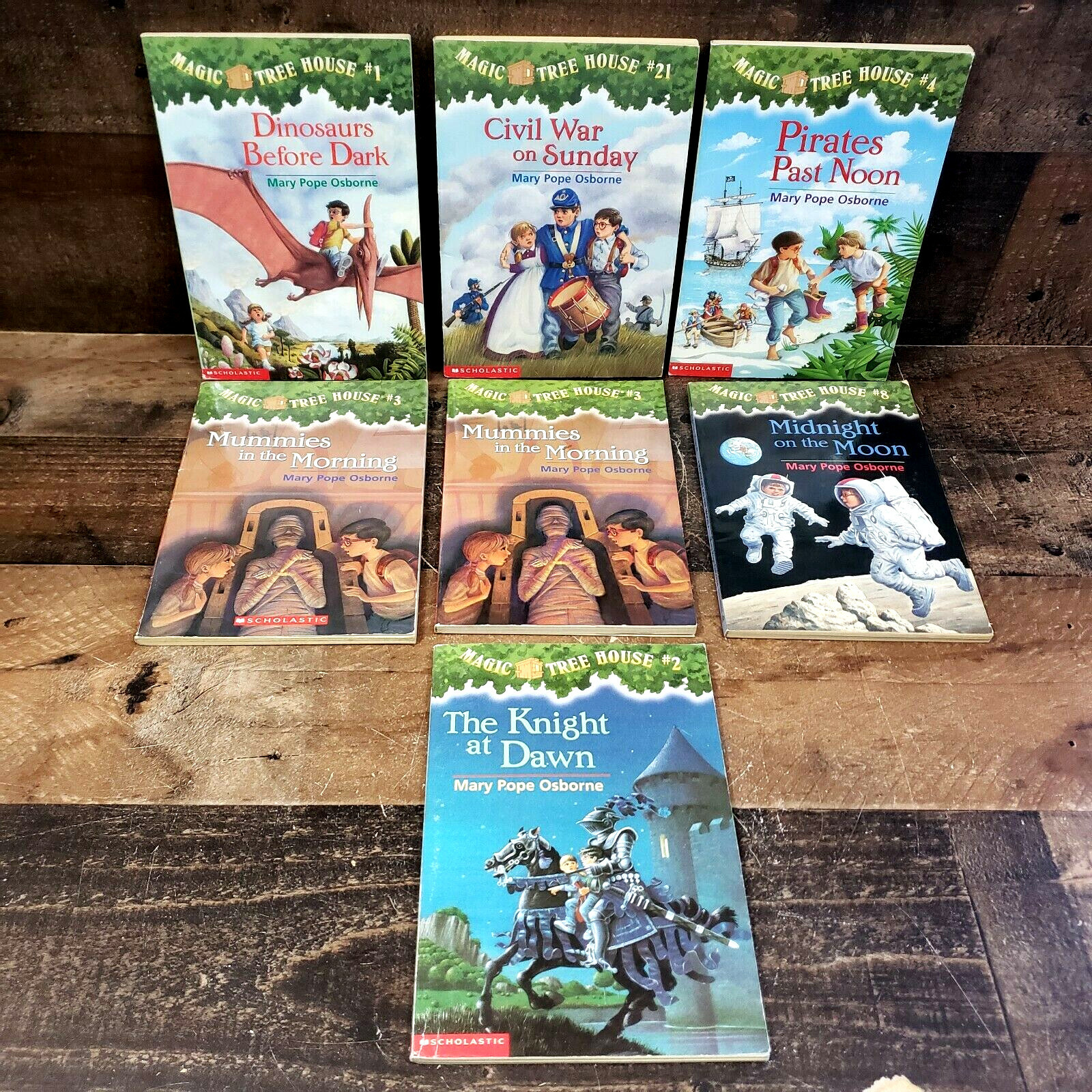 Lot of Magic Tree House Books Mary Pope Osbourne scholastic paperback books