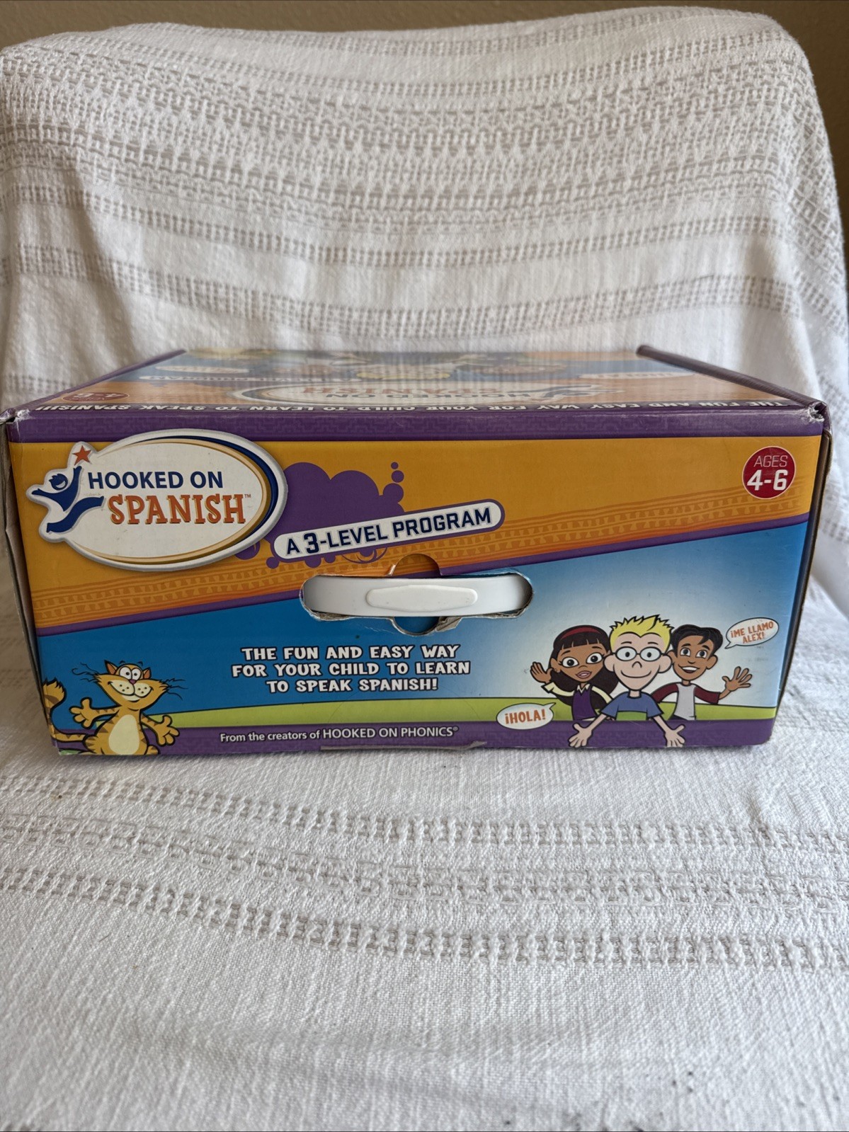 Hooked on Spanish by HOP Llc 2006 Hooked On Phonics Ages 4 – 6 VTG