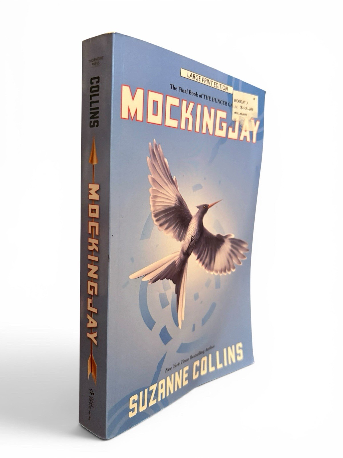 Mockingjay LARGE PRINT EDITION by Suzanne Collins Hunger Games Trade Paperback