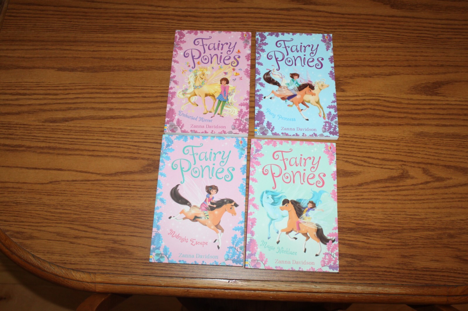 4 Fairy Ponies Chapter Books Lot Zanna Davidson 1 2 3 4