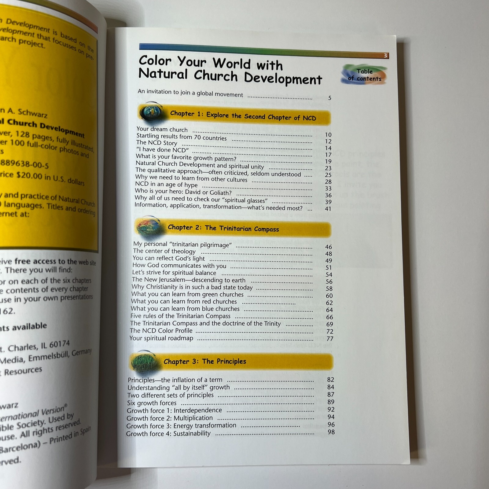 Color Your World with Natural Church Development Christian Schwarz Religion God