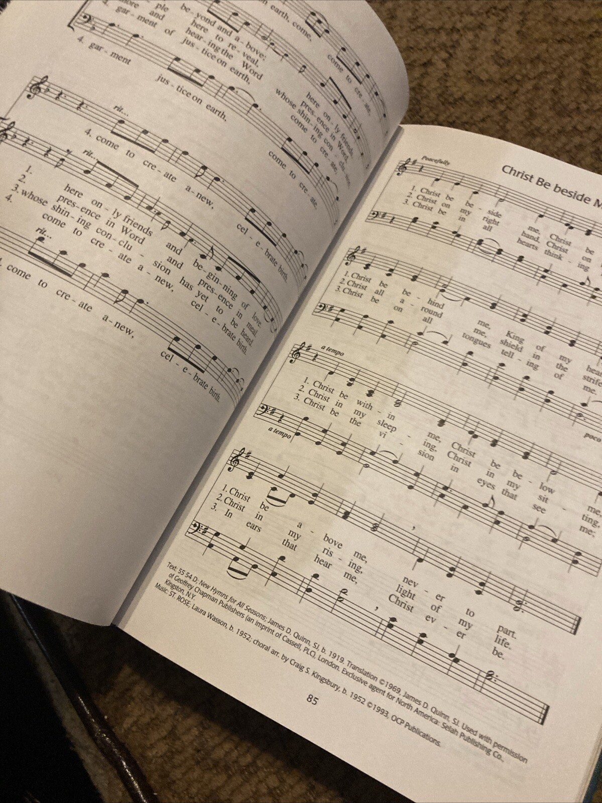 Choral Praise Comprehensive Edition OCP Publication Hardcover 1996