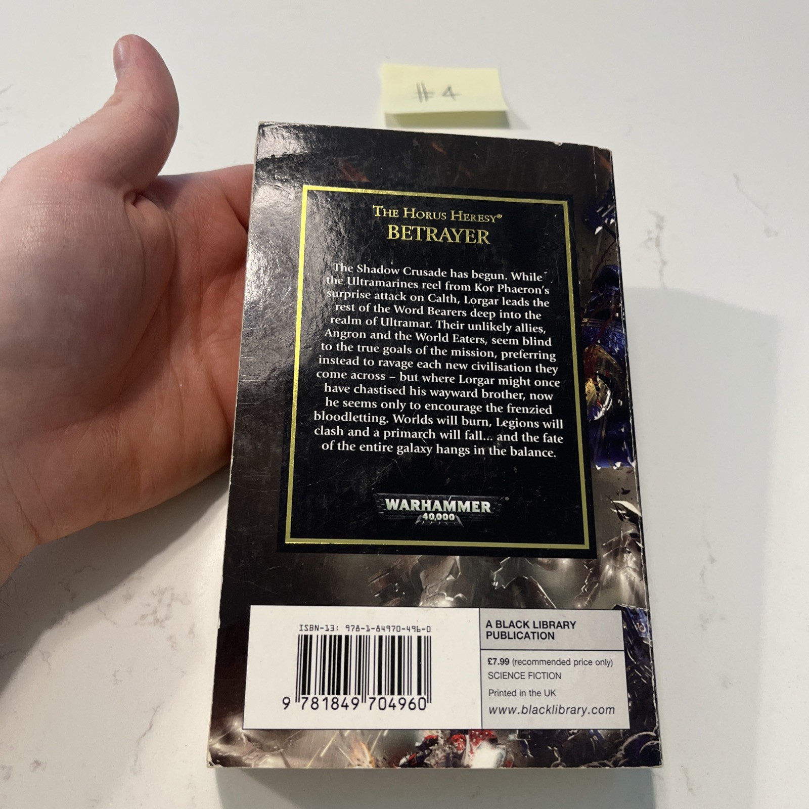 Betrayer by Aaron Dembski-Bowden (2013, Mass Market)