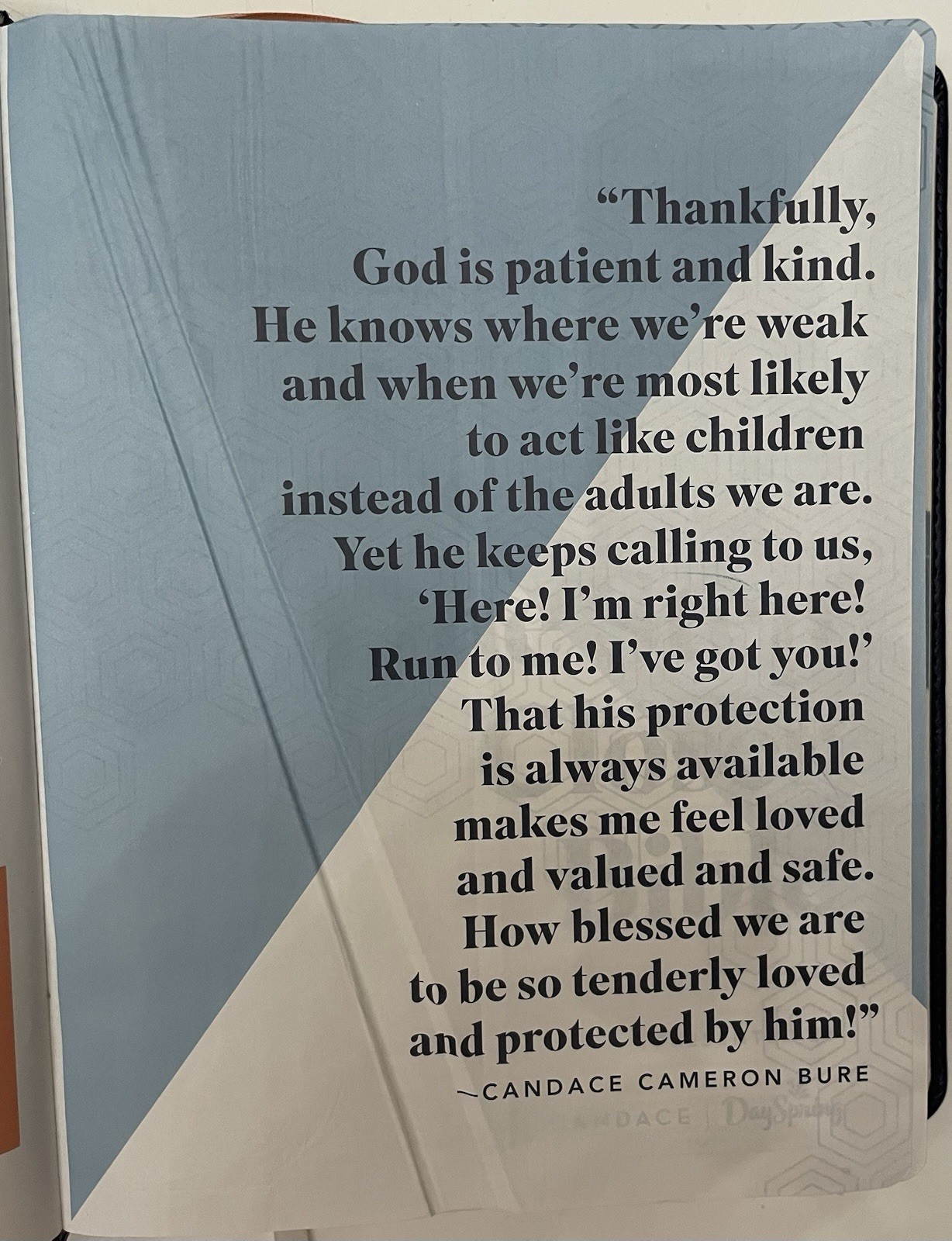 One Step Closer Bible NLT Navy Blue Candace Cameron Bure – Red Letter