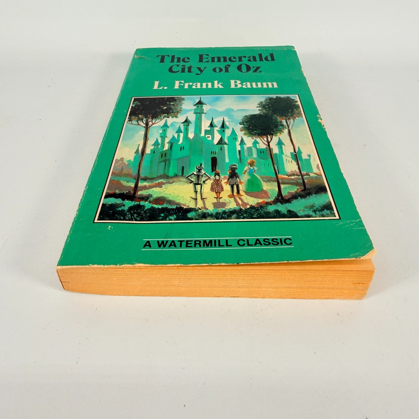 The Emerald City of Oz Wizard of Oz L. Frank Baum Vintage PB Book Watermill 1987
