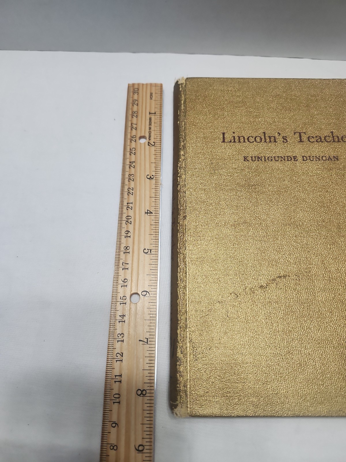 Lincoln’s teacher;: A biography 1st Edition