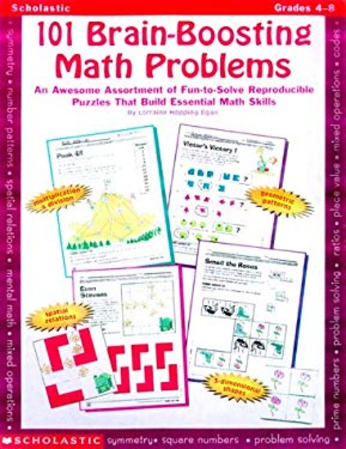 101 Brain-Boosting Math Problems : An Awesome Assortment of Fun-t