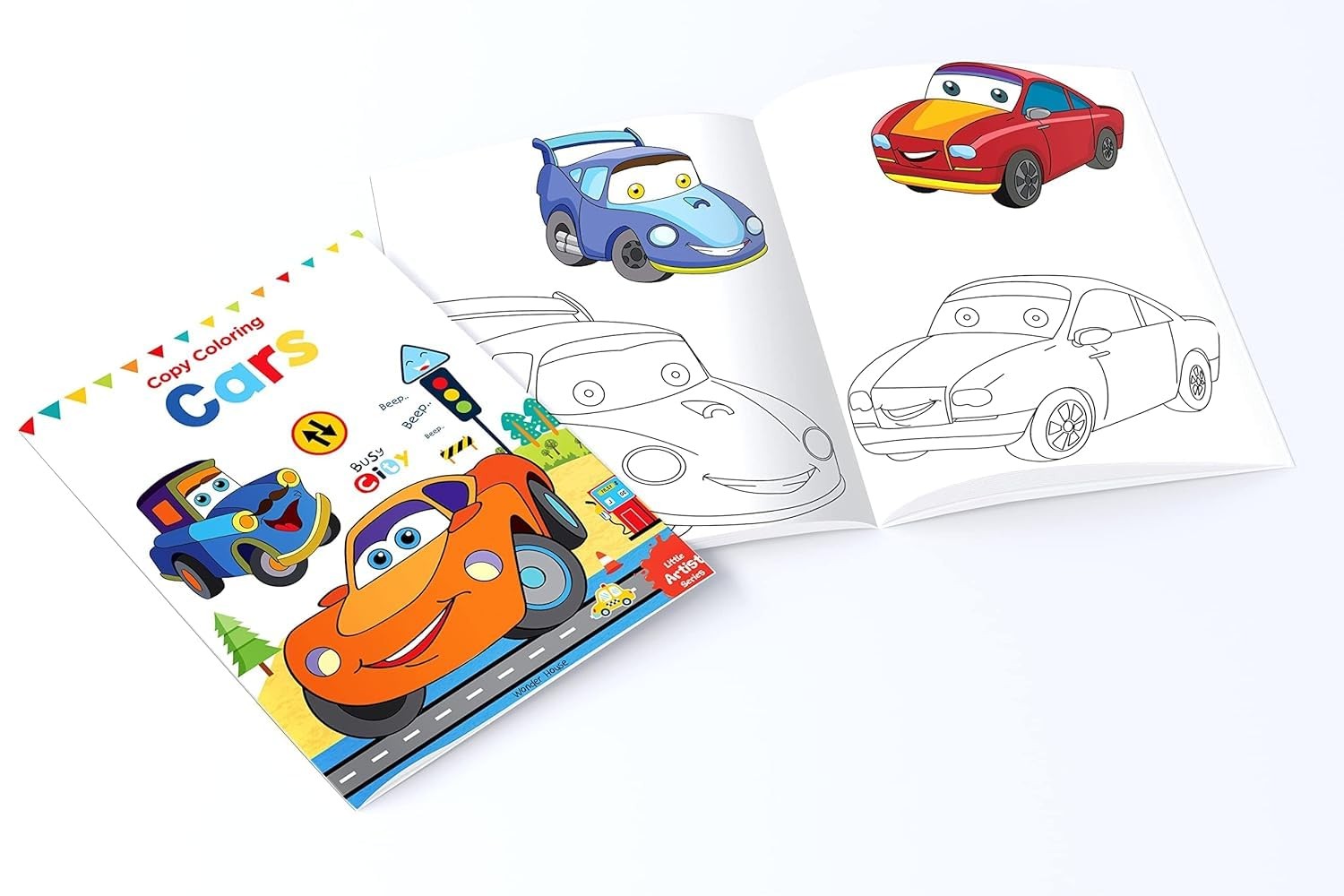 Colouring Books Boxset: Pack of 12 Copy Colour For Children Multicolor