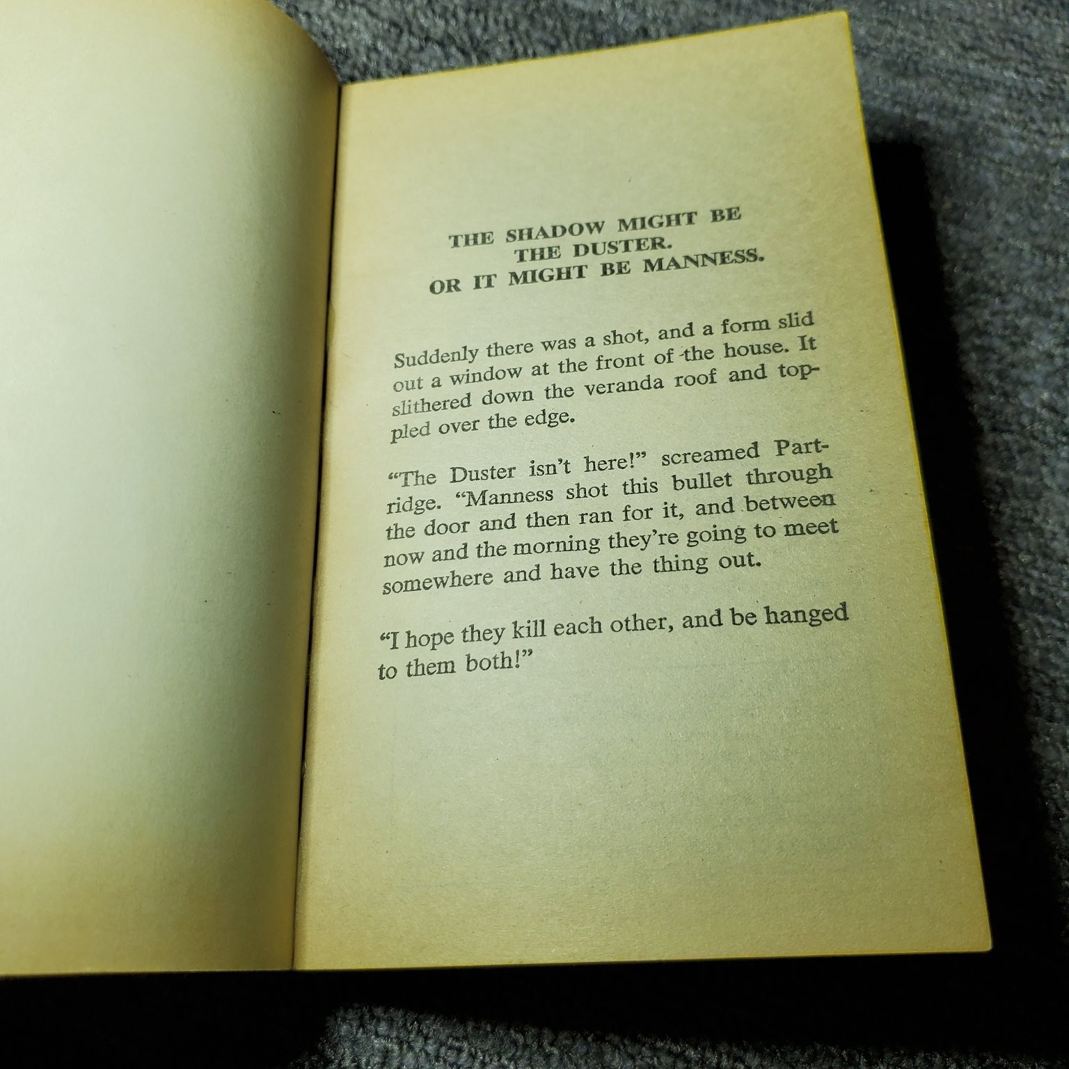The Last Showdown Max Brand 1977 Western Adventure Paperback Book