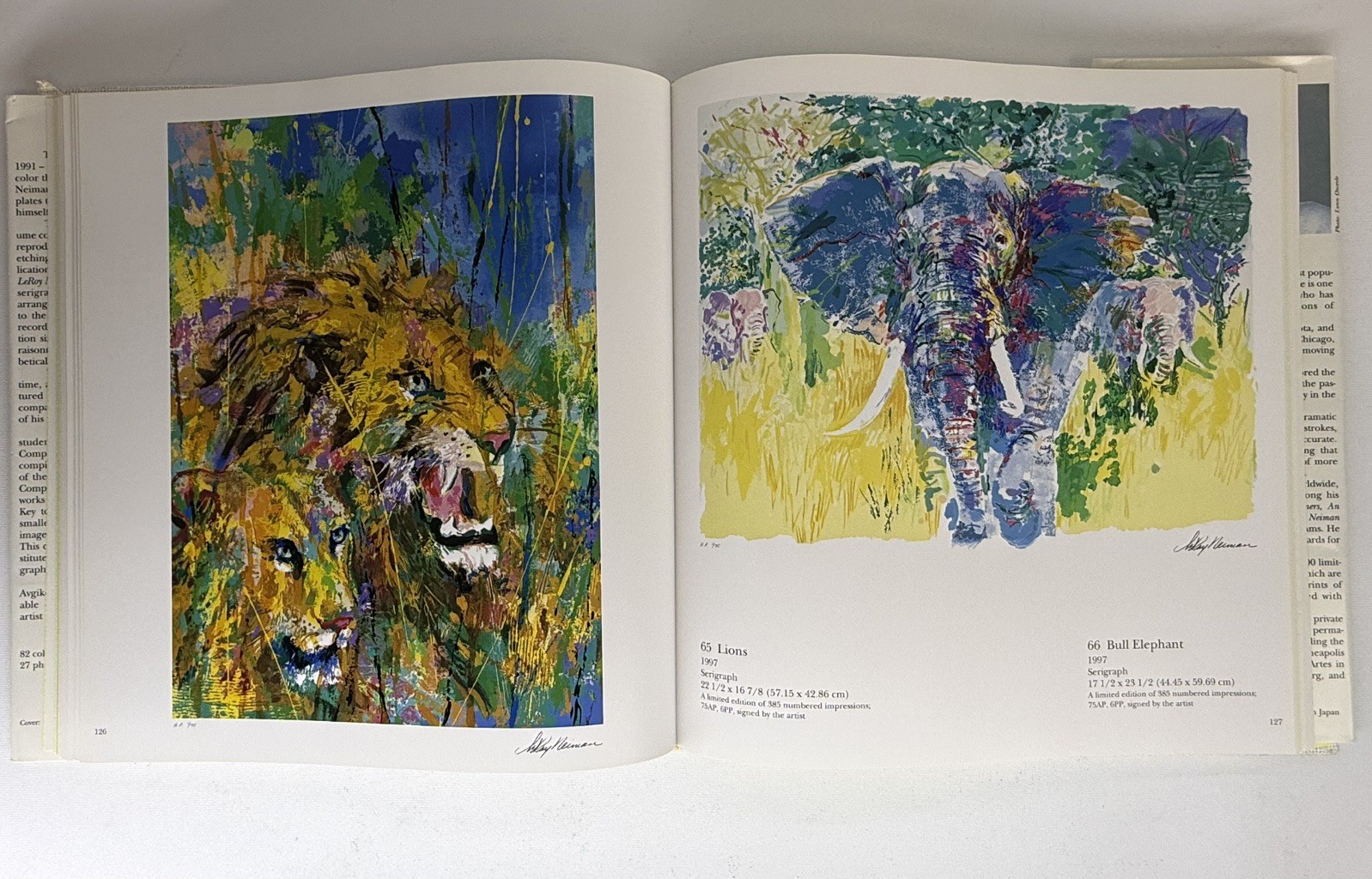 The Prints Of Leroy Neiman 1991-2000 signed