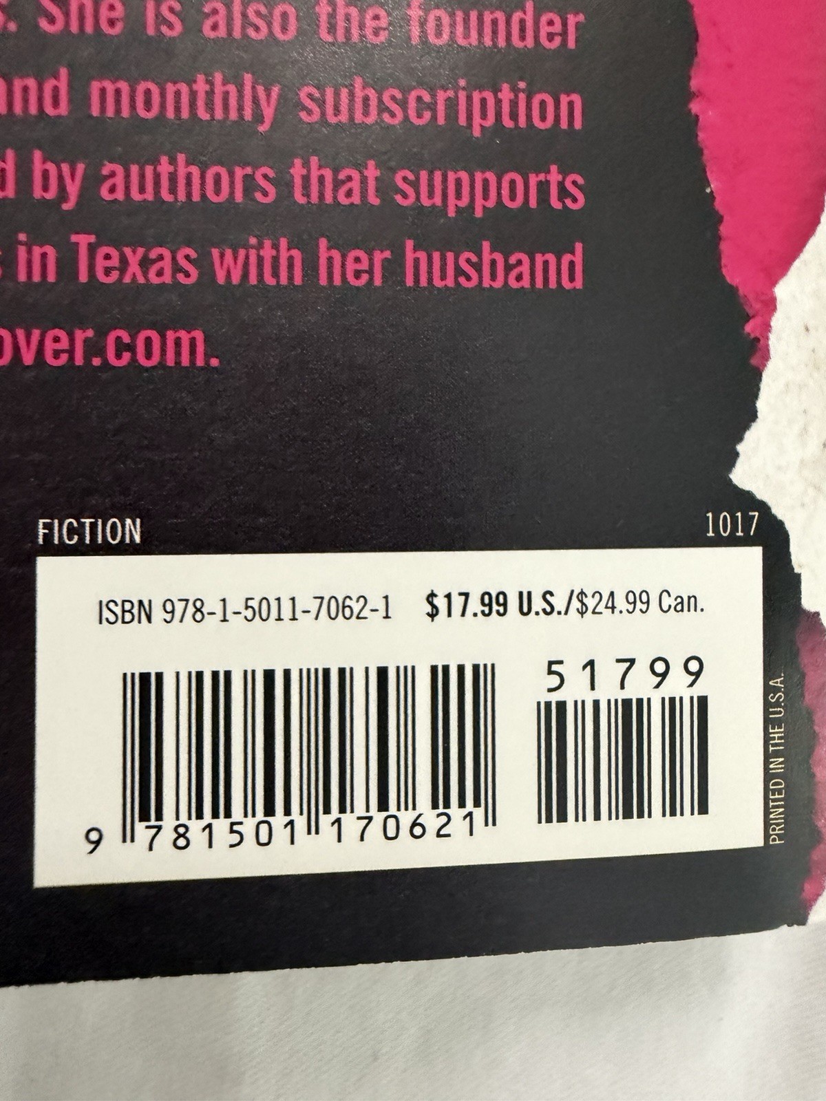Without Merit : A Novel by Colleen Hoover (2017, Trade Paperback)