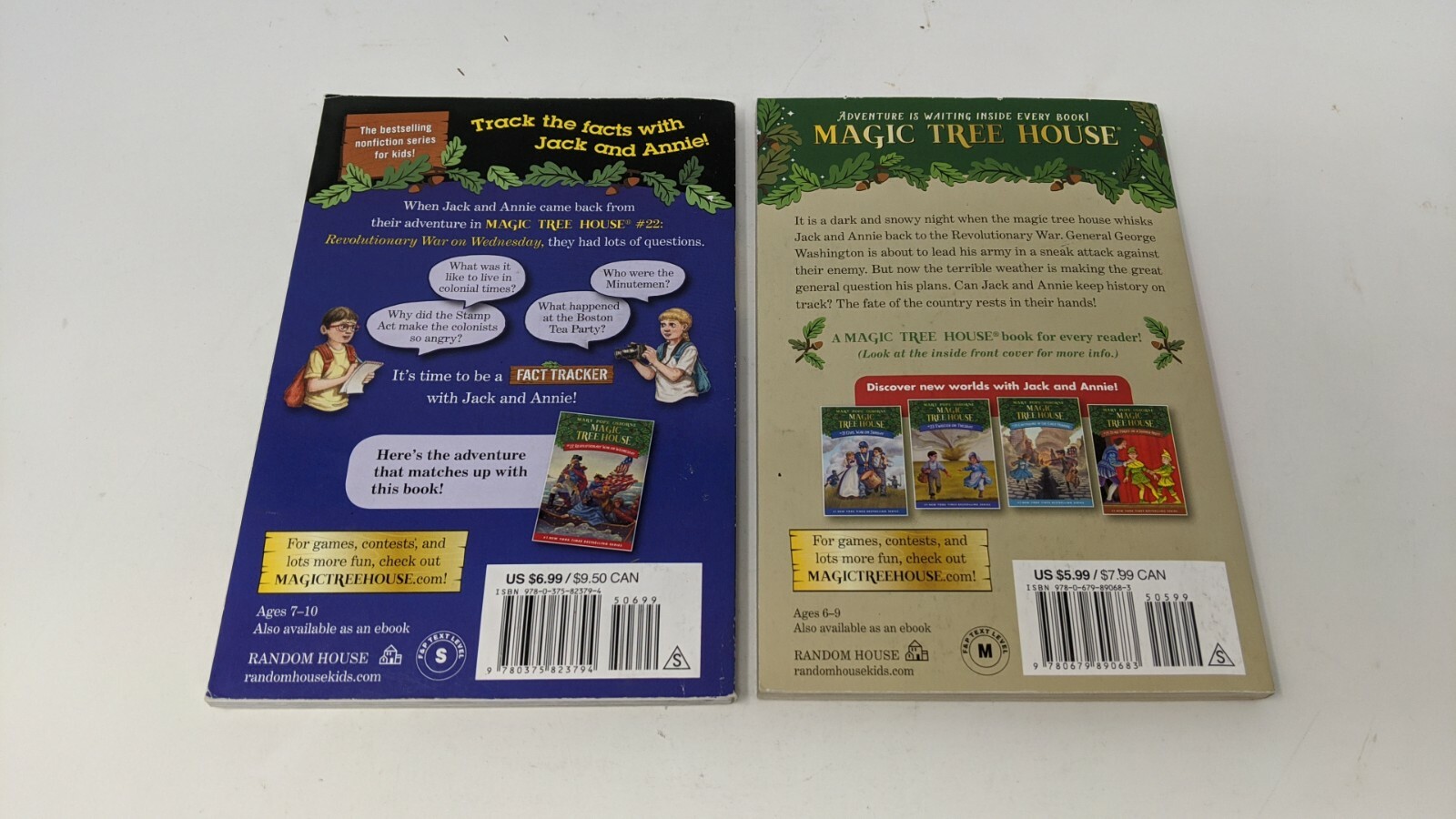 Revolutionary War on Wednesday #22 + Fact Tracker American Revolution Magic Tree