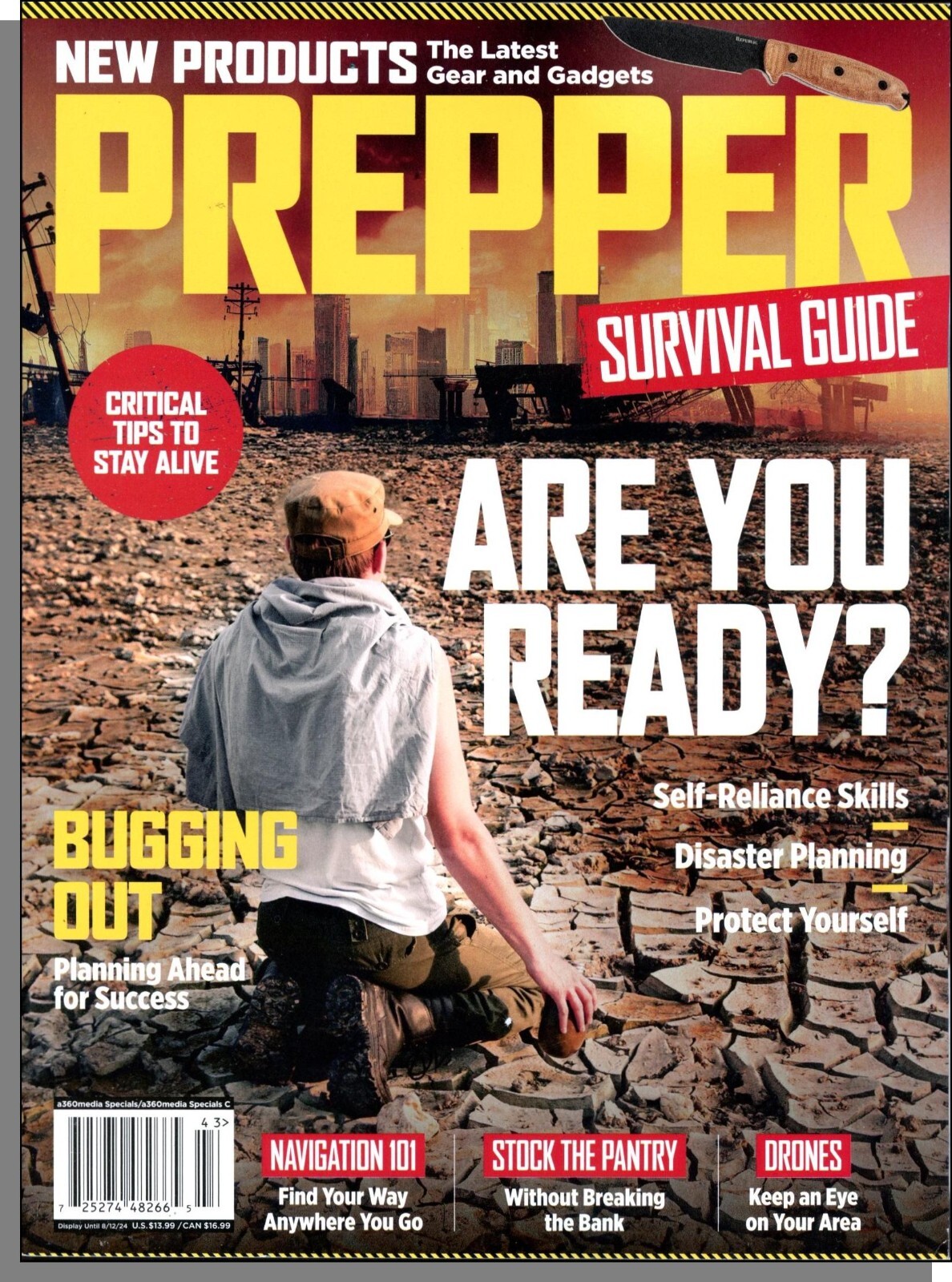 Prepper Survival Guide (2024) – Critical Tips to Stay Alive! New Book!
