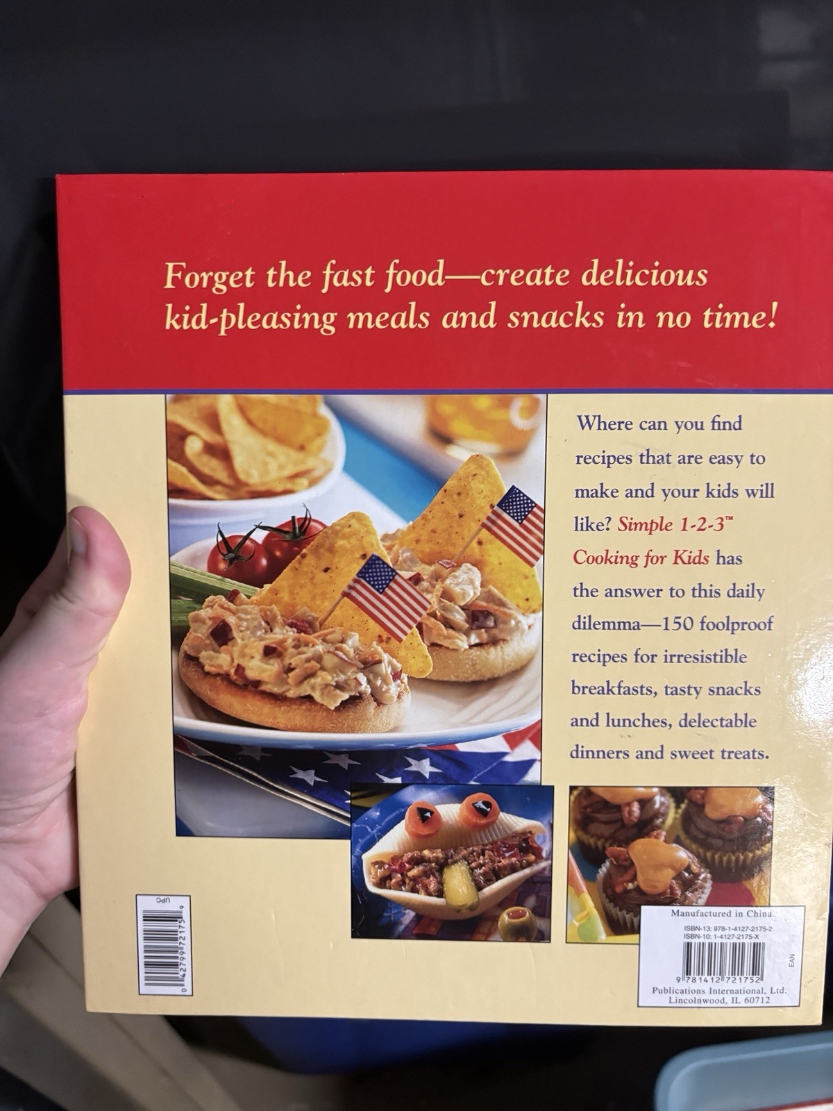 Simple 1-2-3 Cooking for Kids Cookbook