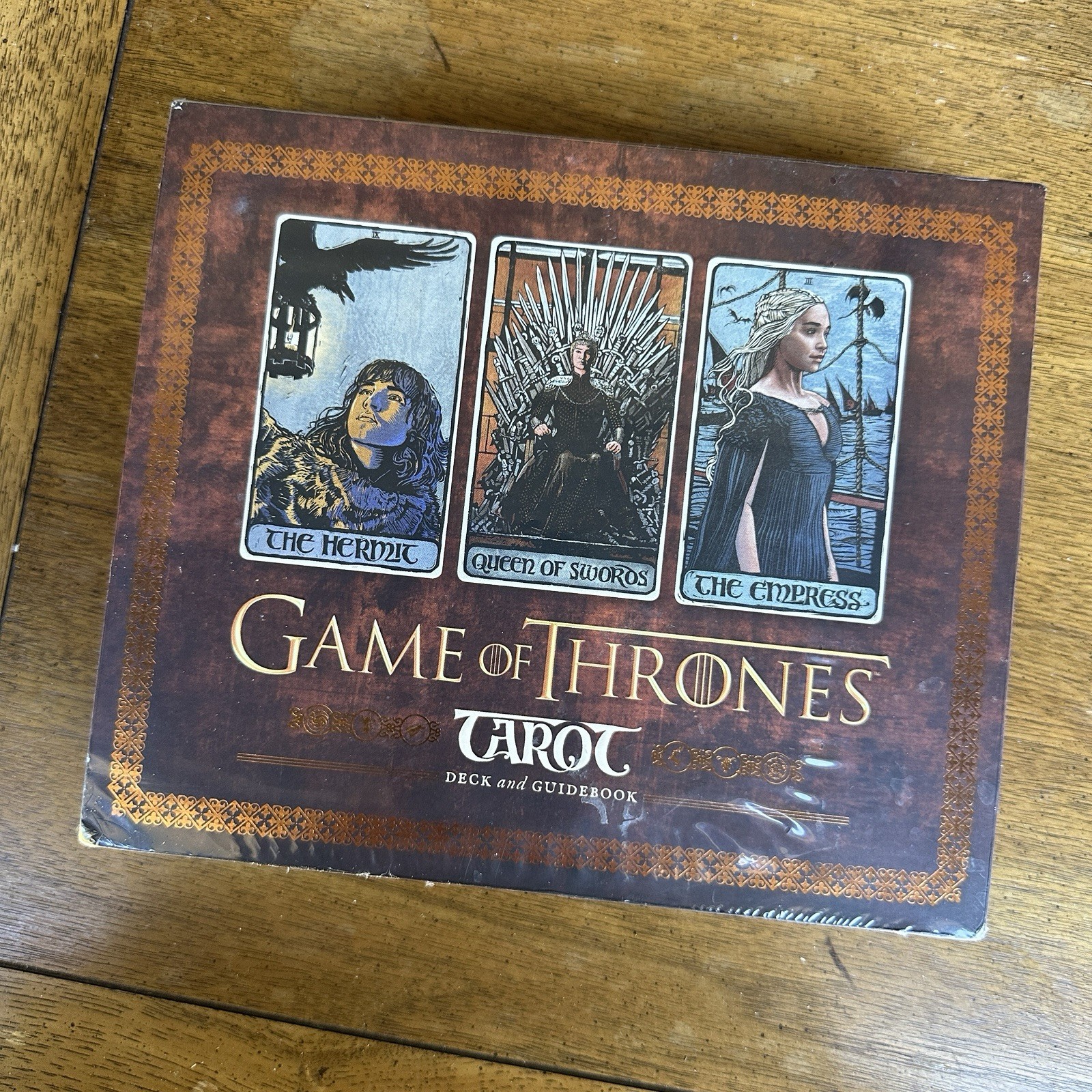 Game of Thrones Tarot by Liz Dean (2018, Cards,Flash Cards) New Factory, Sealed