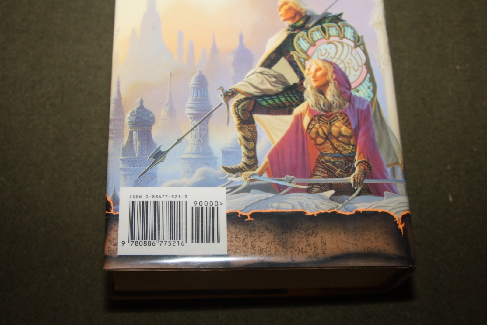 To Green Angel Tower by Tad Williams 1993 HC 1st/1st – Signed w/ Inscription