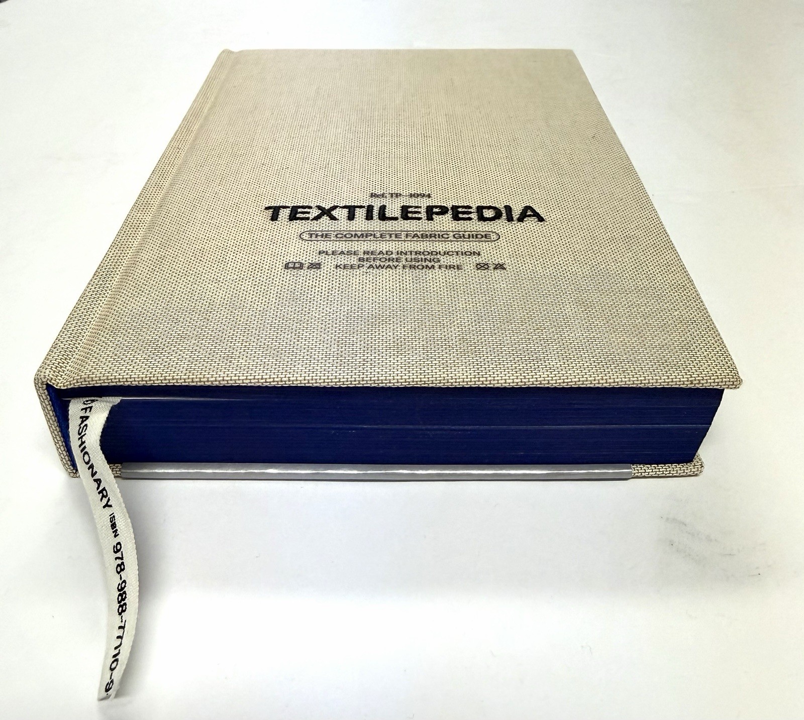 NEW Textilepedia Complete Fabric Guide Hardcover Fashionary Textile Book