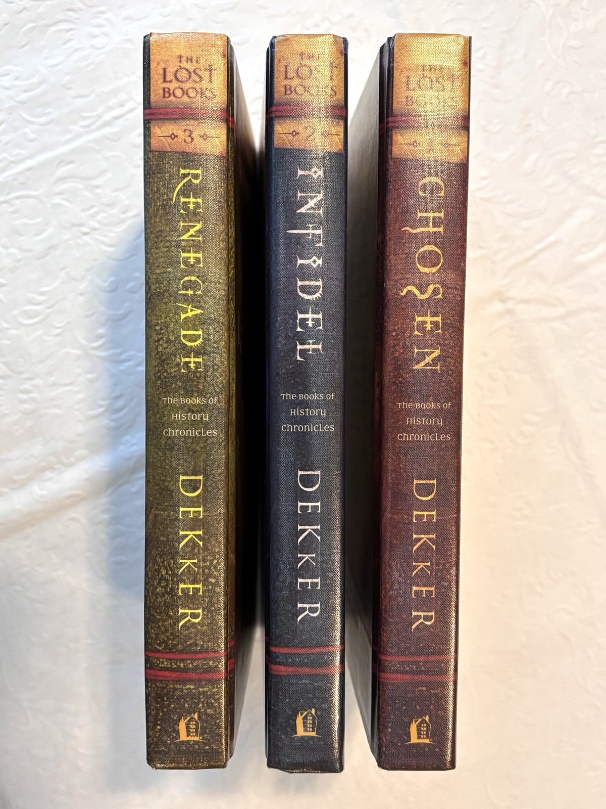 Ted Dekker: The Lost Books Series 1-3 (Chosen, Infidel, Renegade) Hardcover