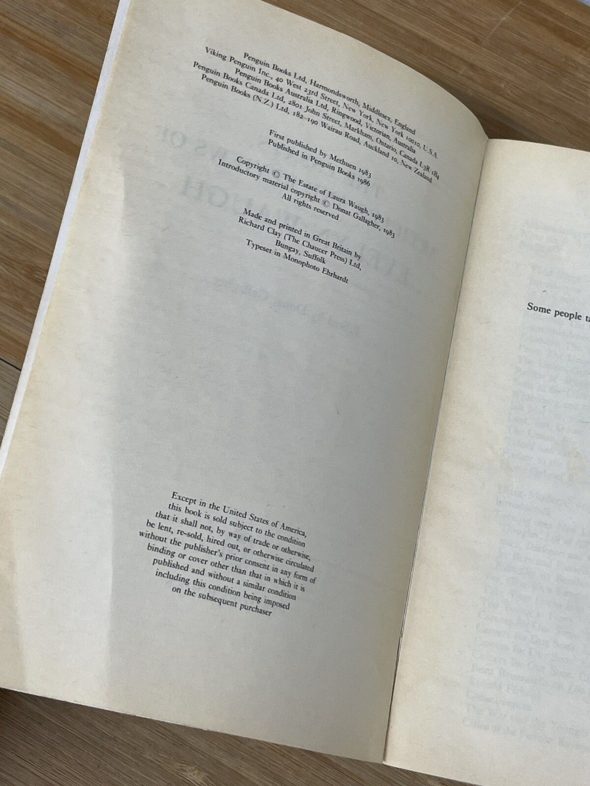 Vintage The Essays, Articles and Reviews of Evelyn Waugh PB Penguin 1986