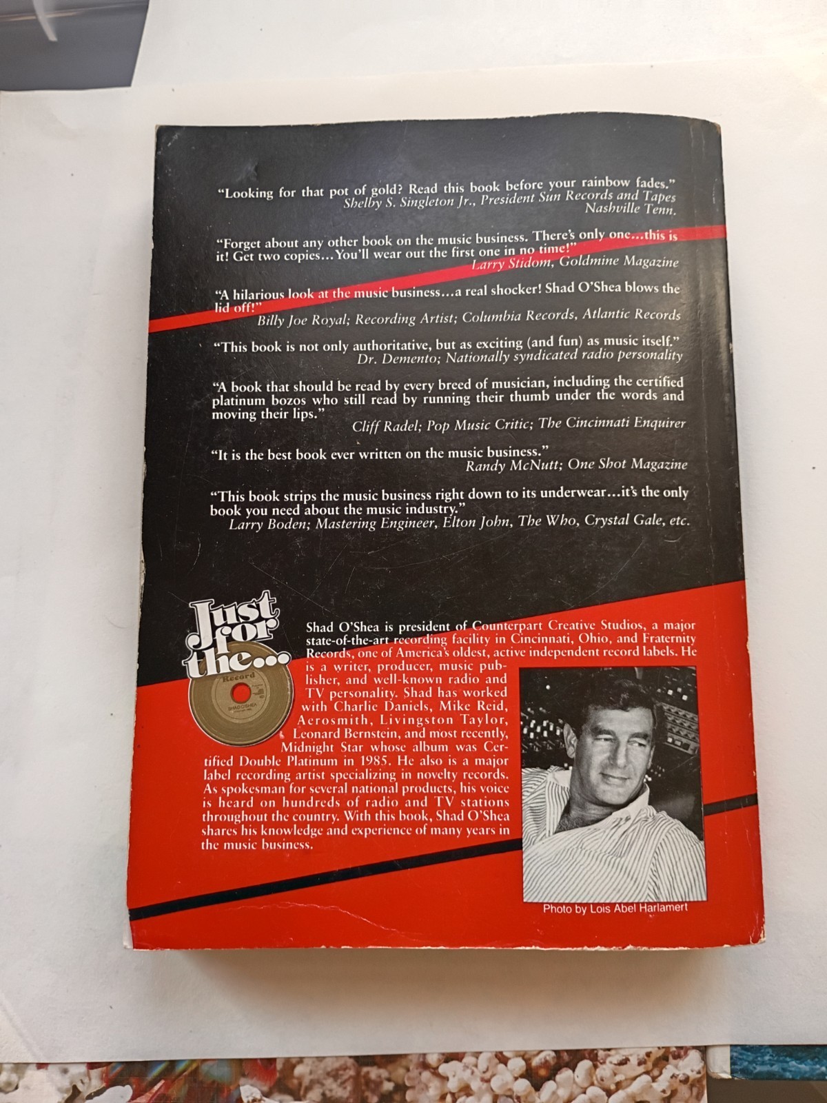 Just For The Record Shad O’Shea 1986 – Signed for possibly a famous ‘Buddy’