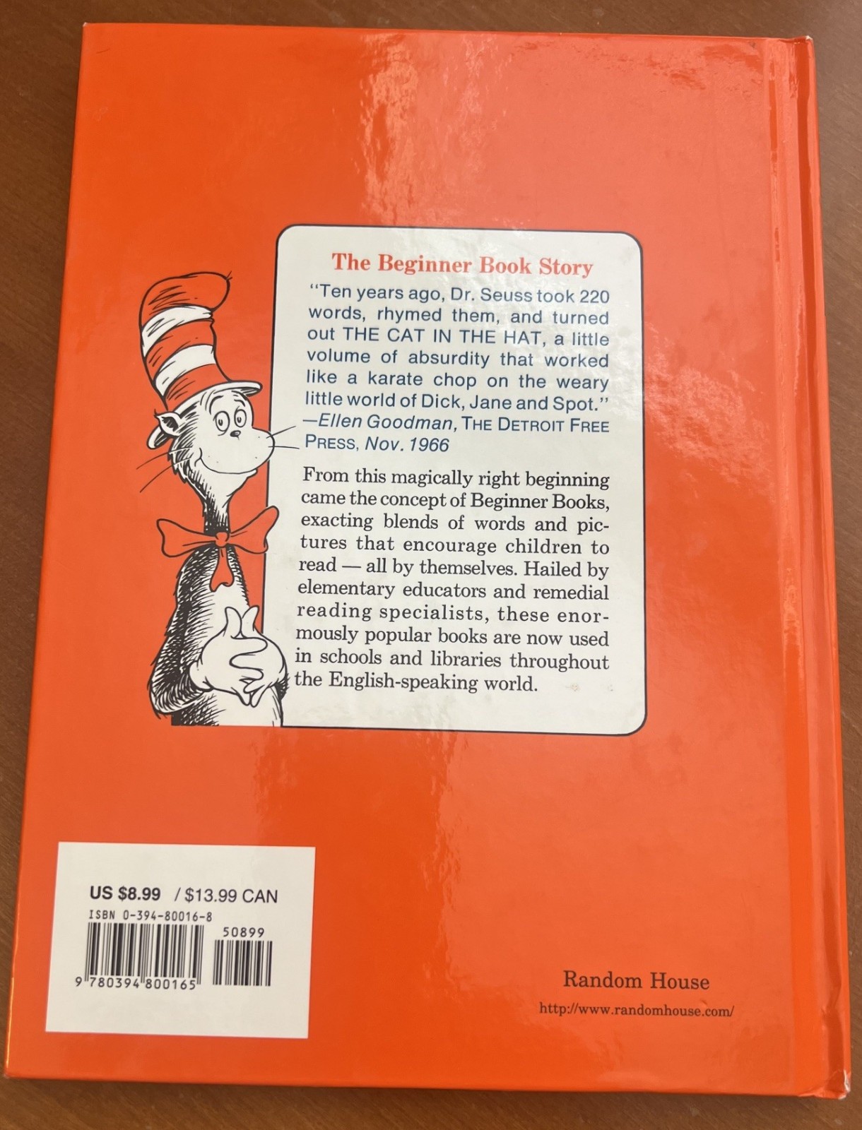 Green Eggs And Ham Dr. Seuss 1st Edition 1960 Renewed 1988