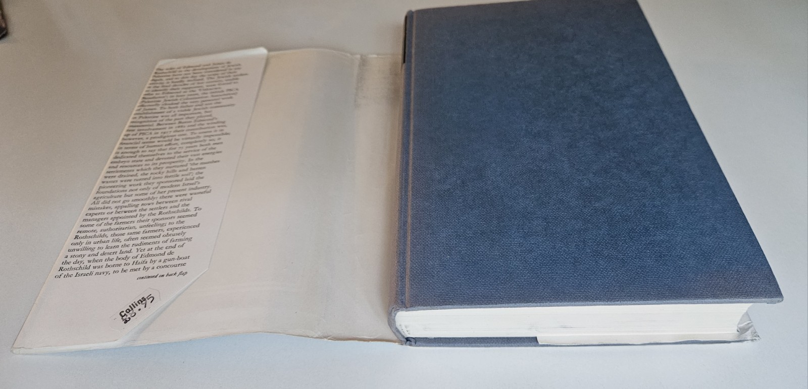Two Rothschilds and the Land of Israel Simon Schama HC w/ DJ 1978 UK Ed