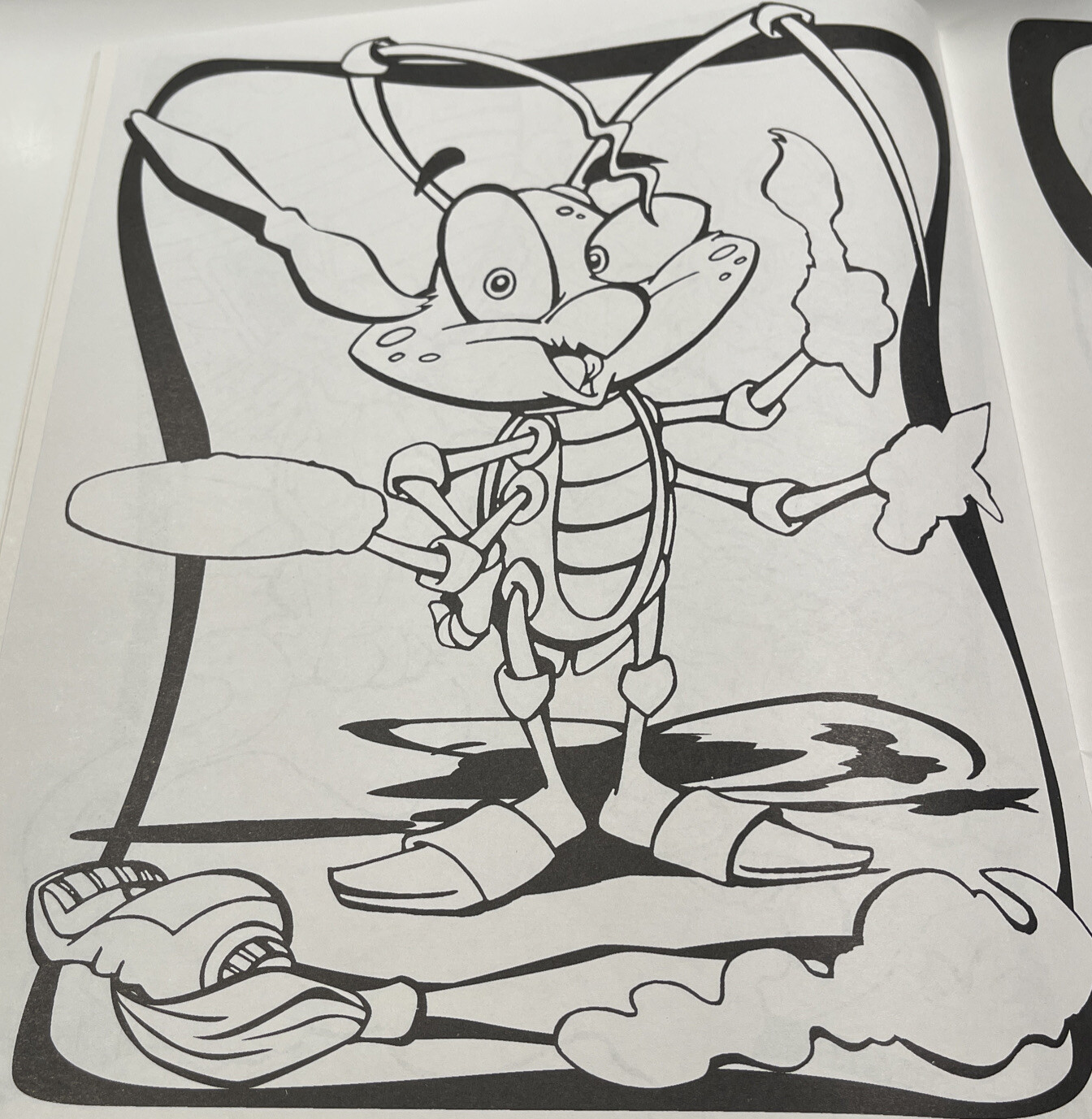 OP 2003 “The Roach Approach Sticker Book” 24 Fun Pages Based on the Roach Videos